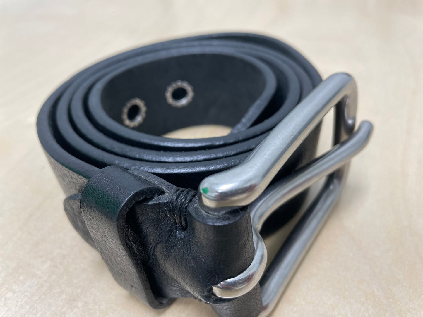 Eyelet Unisex Belt: designed and crafted by J. Savile