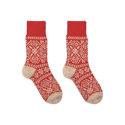 Scandinavian-Styled Ukrainian Merino-Blend Socks (3-Pack)