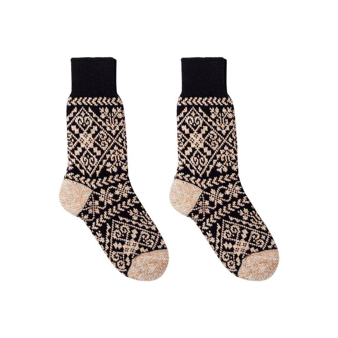 Scandinavian-Styled Ukrainian Merino-Blend Socks (3-Pack)
