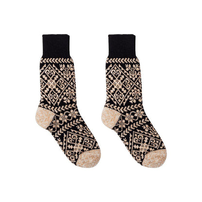 Scandinavian-Styled Ukrainian Merino-Blend Socks (3-Pack)