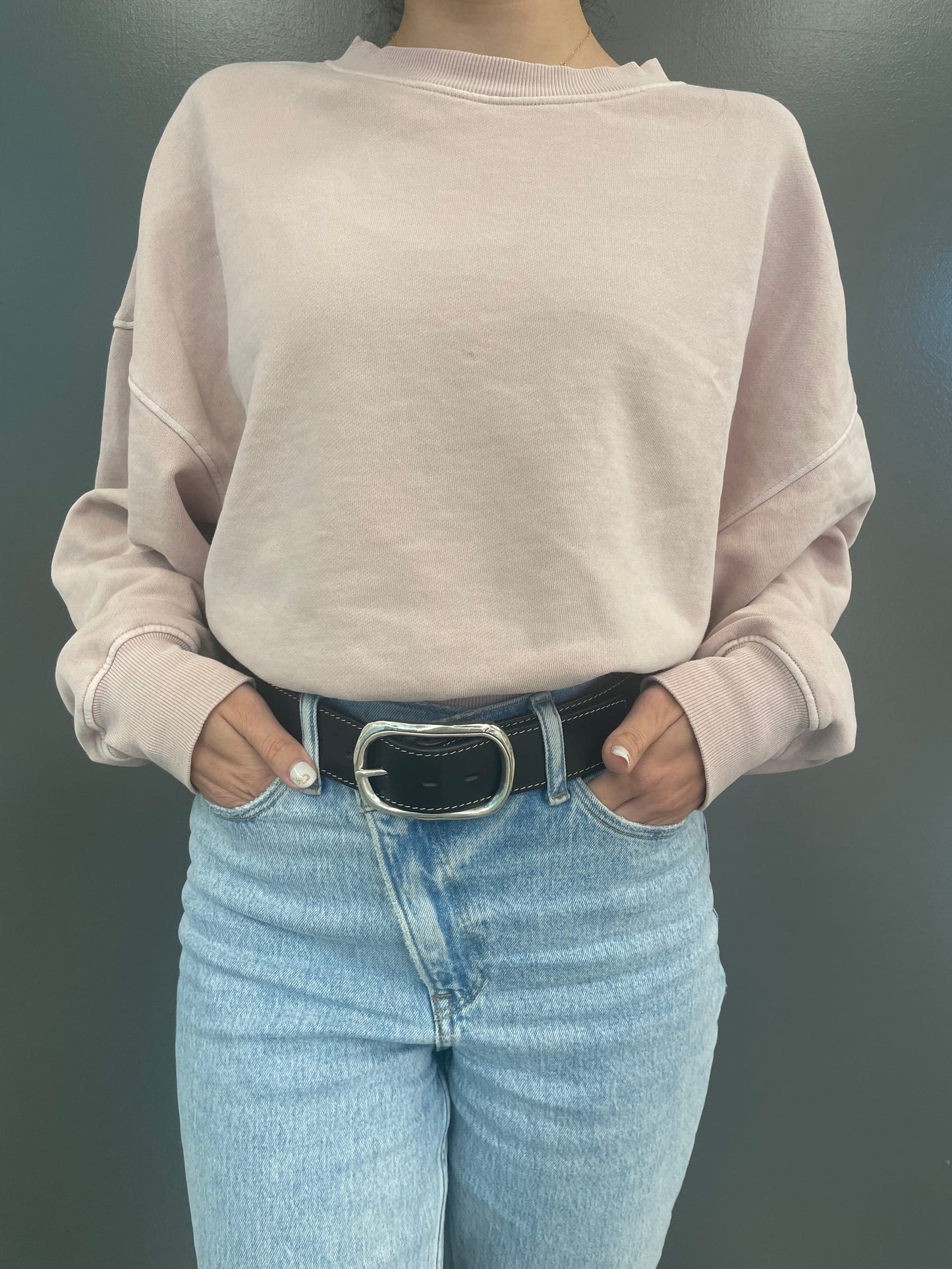 Women's Top Stitch Everyday Belt: designed and crafted by J. Savile