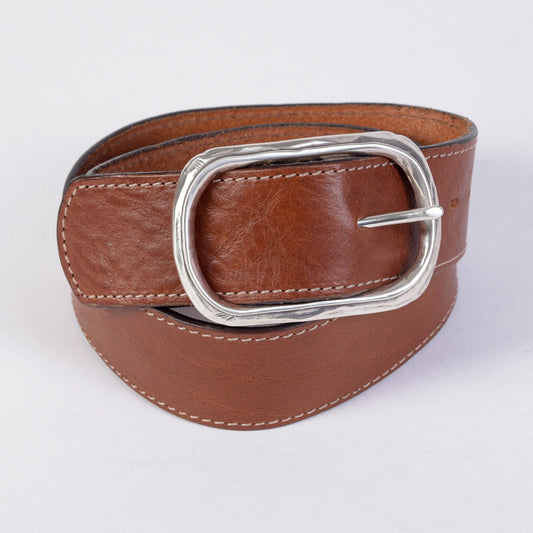 Women's Top Stitch Everyday Belt